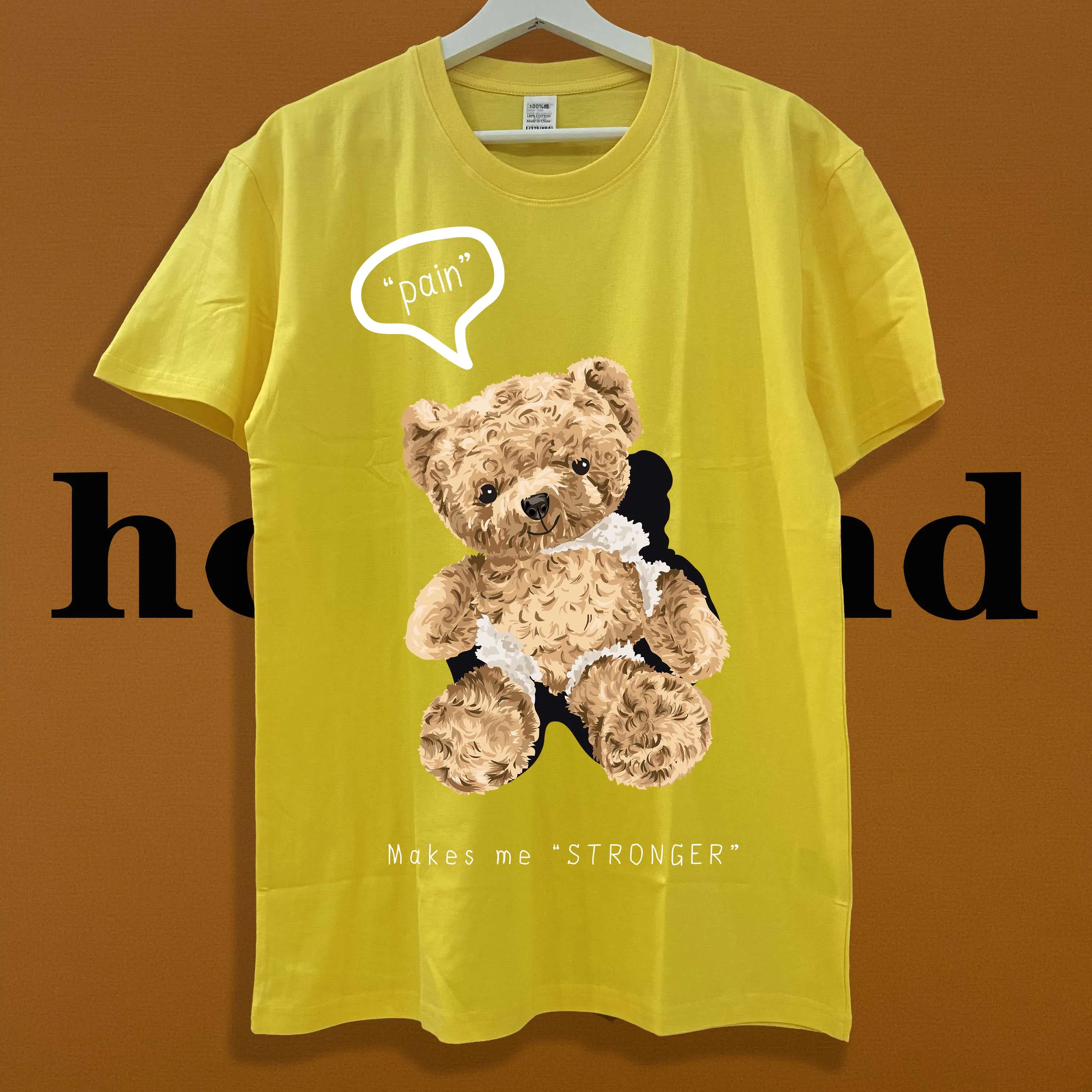 

Holifend Fashion Brand 100% Pure Cotton T Shirt Cool Bear Why So Serious Short Sleeve Clothes For Men Women Top Tees Male Female