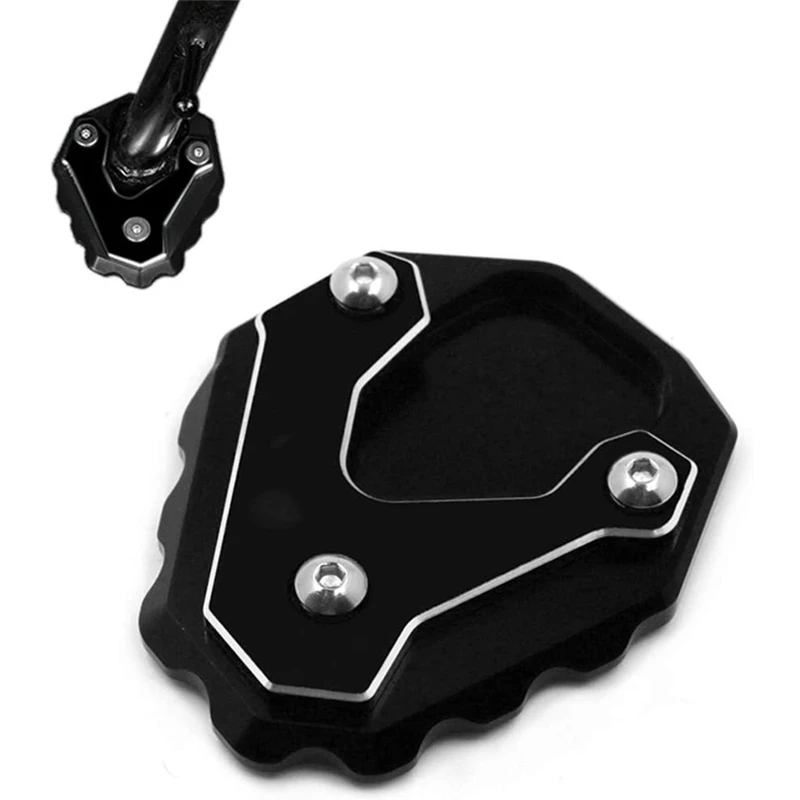 

Motorcycle Kickstand Extension Pad Aluminum Foot Side Support Stand Plate for Honda CB500X 2019 2020