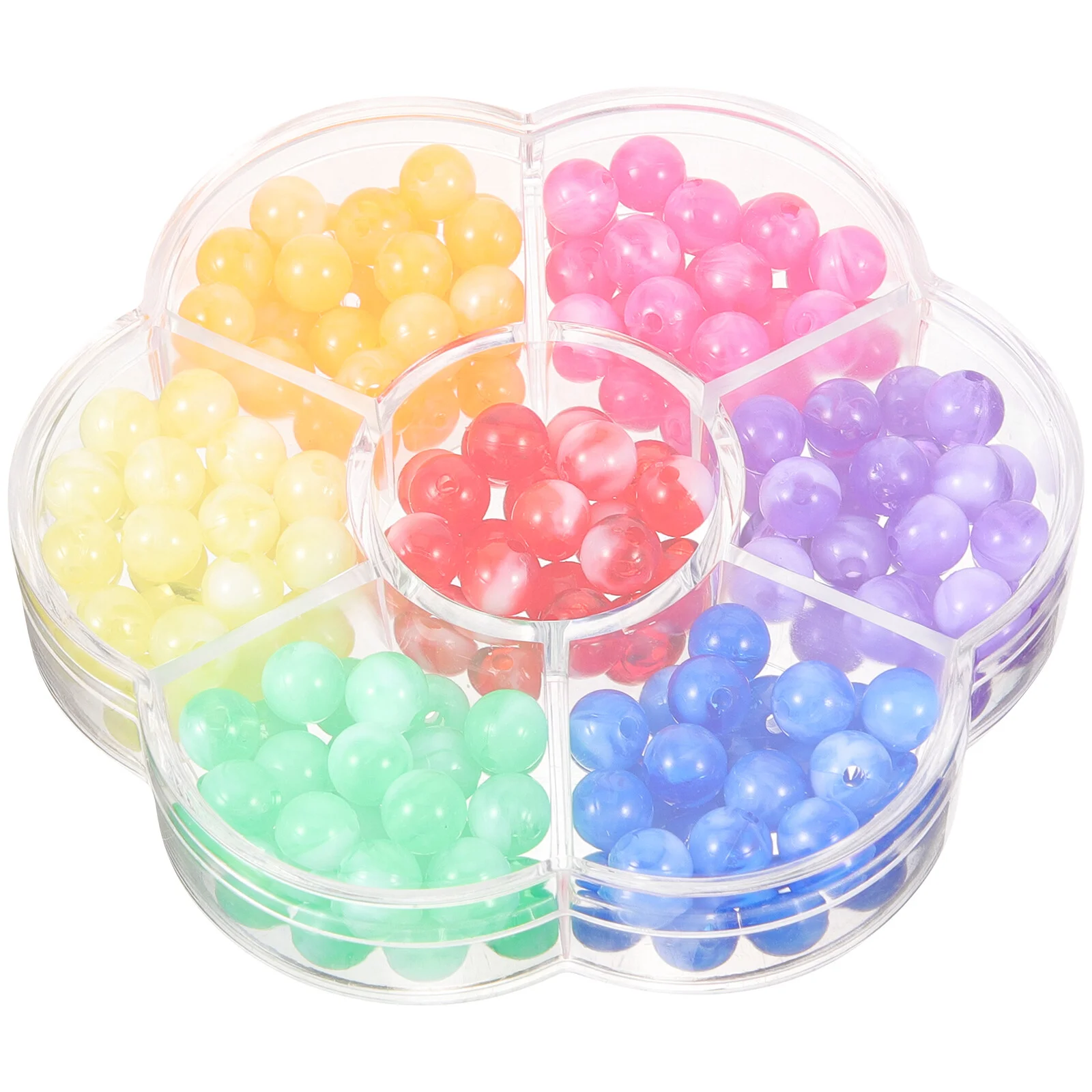 Beaded Necklace Crafts Bulk Acrylic Beads Crafting Loose Small Making DIY Earrings
