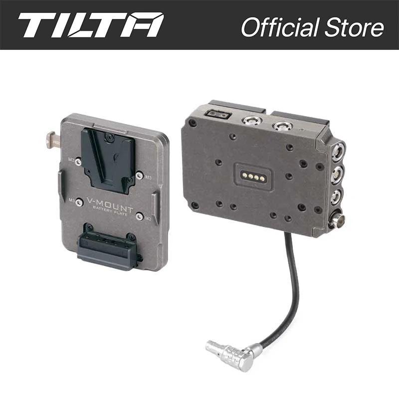 

TILTA TA-T08-AMV2-B V-Mount Расширенный модуль распределения питания, Золотое крепление для RED Komodo тип I Тип II