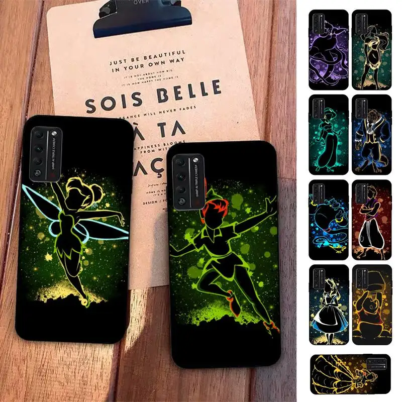 

Disney Elsa Ariel Princess Phone Case for Huawei Honor 10 i 8X C 5A 20 9 10 30 lite pro Voew 10 20 V30