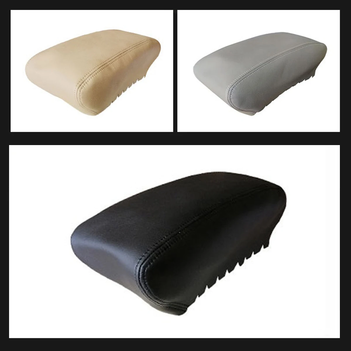 Кожаная накладка на подлокотник автомобильной консоли из микрофибры для Jeep Grand