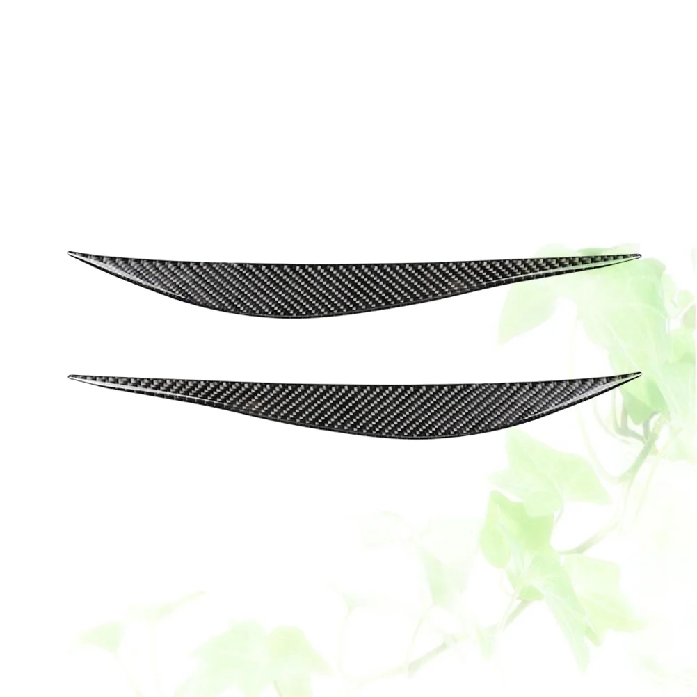 

2pcs Headlights Eyebrows Eyelids Decorative Trim Stickers Accessories Compatible with New 3 Series F30F34
