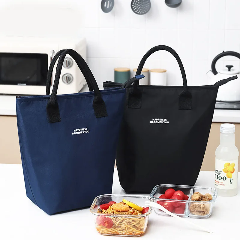 

Waterproof Oxford Food Cooler Bag Travel Picnic Pouch Insulation Bag Lunch Bag Bento Bag Food Storage Container bolsa termica