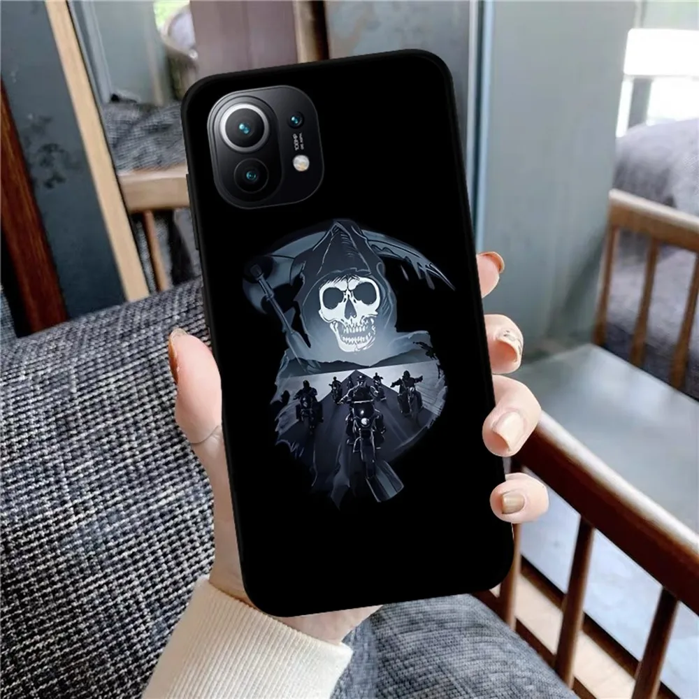 Чехол для телефона Американские ТВ Сыны анархии Xiaomi Mi 5X 8 9 10 11 12 lite pro 10T PocoX3pro PocoM3 Note