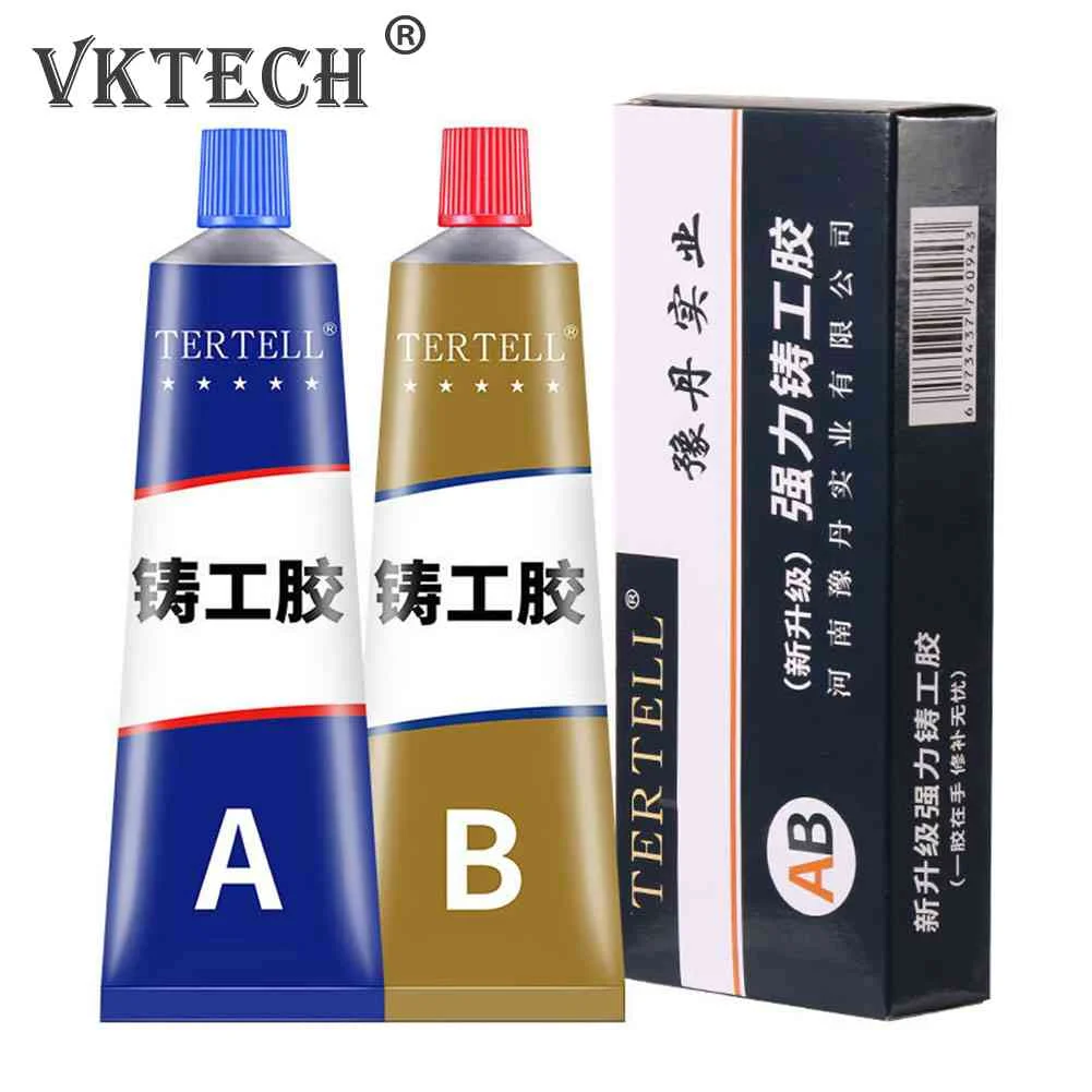 Strong kafuter AB Caster glue Casting adhesive Industrial repair agent Casting Metal Cast iron Trachoma Stomatal Crackle Repair images - 6
