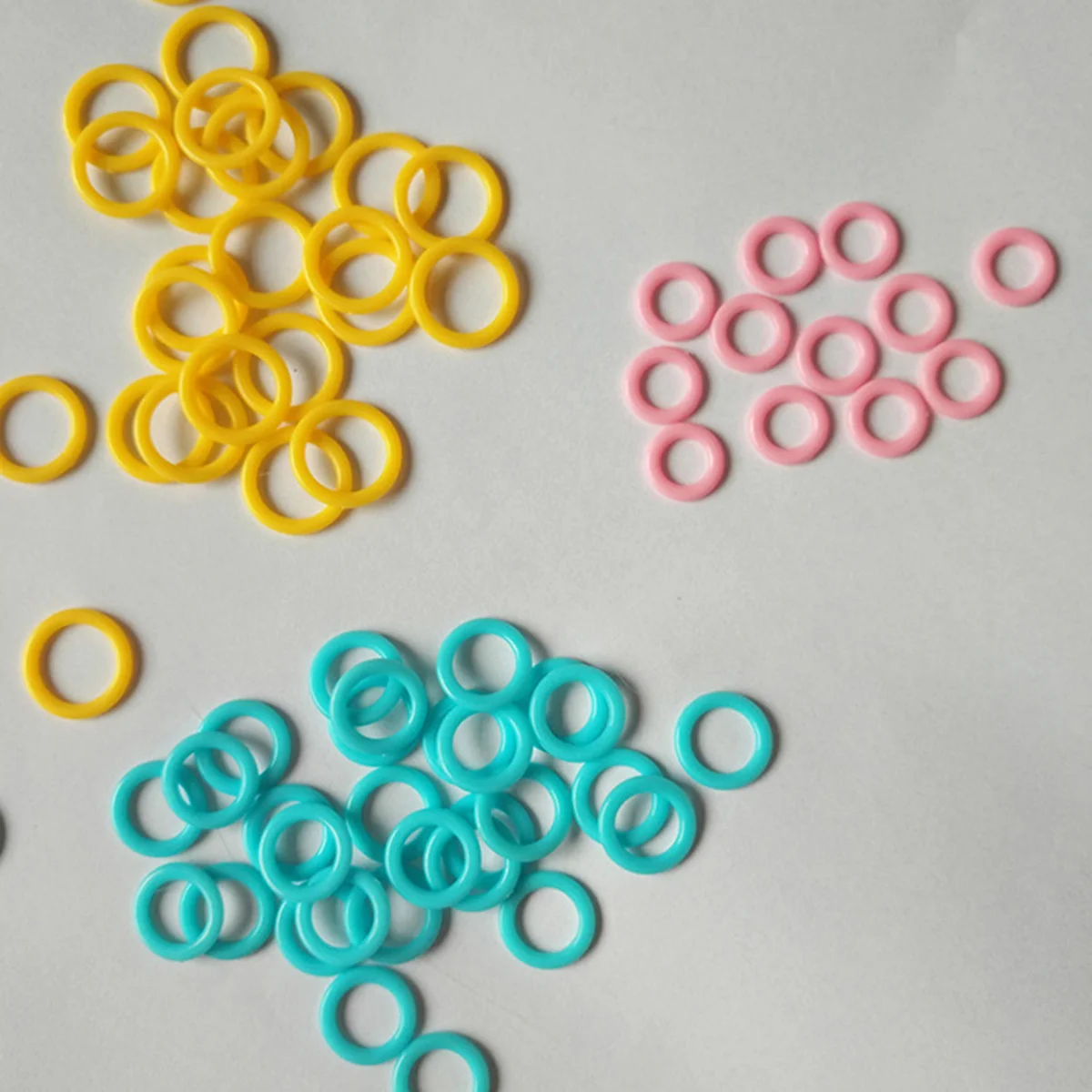 

Markers Knitting Marker Crochet Rings Locking Ring Knit Diy Clip Needle Yarn Lock Anti Assorted Accessorie Tool Crocheting Round