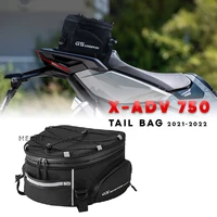 universal motorcycles waterproof tail rear bags luggage tool bag for honda x adv xadv 750 2021 2022