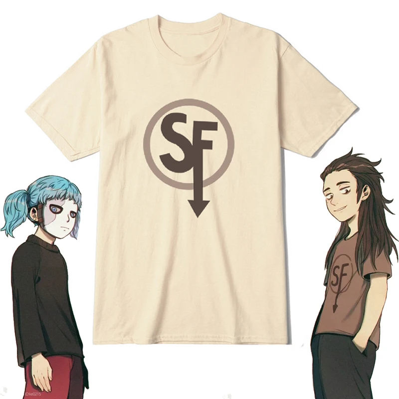 

Game Sally Face T-Shirts Cosplay Costume Cotton Larry Printed Shirt Sallyface Summer Short Sleeve Unisex 10/style