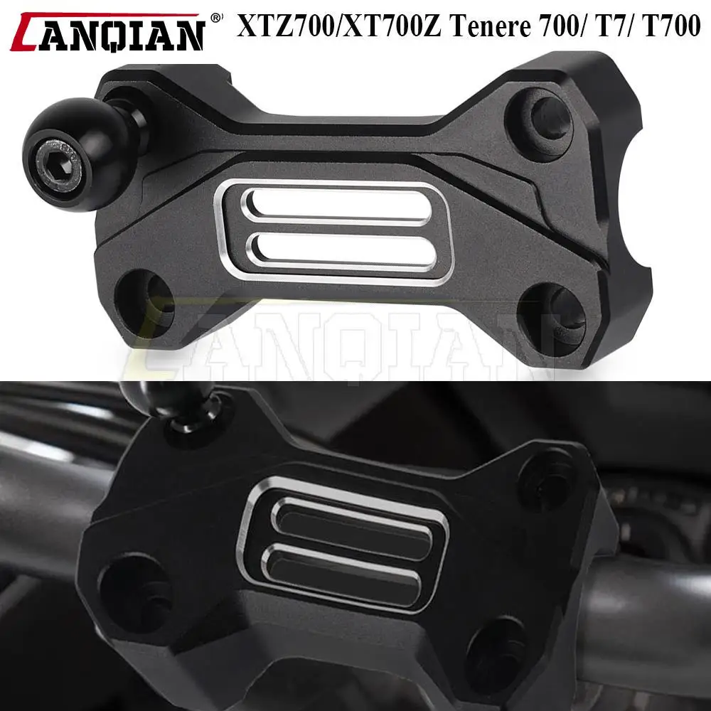

For Yamaha Tenere 700 TENERE700 XTZ XT700Z T700 T7 2019 Motorcycle Handle Bar Handlebar Riser Top Clamps Guard Front Fork Cover