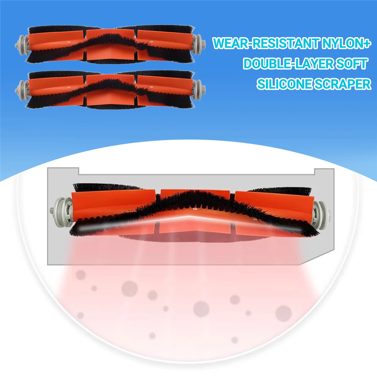 Аксессуары боковая щетка роликовый фильтр HEPA для Xiaomi Mijia 1C STYTJ01ZHM Mi Robot Vacuum Mop SKV4093GL