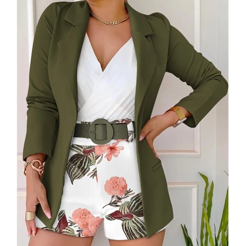 2024 весна-лето женские повседневные комплекты из двух предметов элегантный