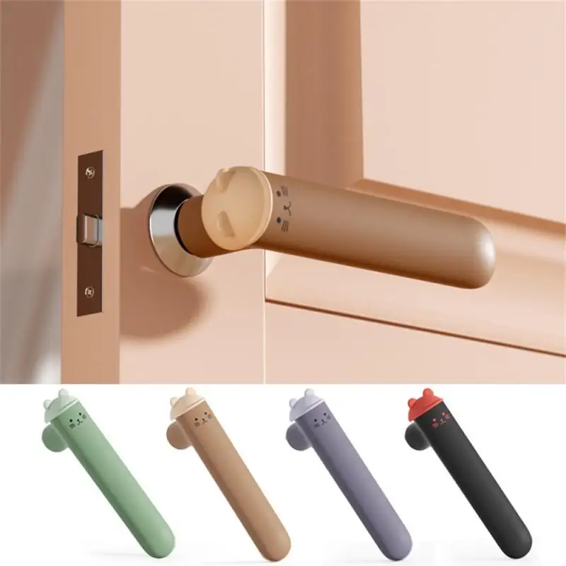 

1pcs Door Handle Cover Cute Cat Silicone Knob Protector Anti-Static Anti-Collision Kids Safety Protect Doorknob Cover