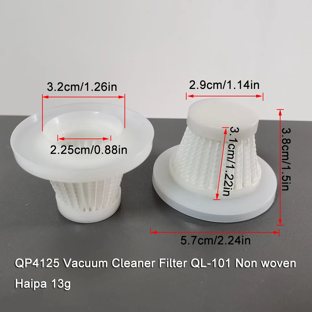 

Фильтр для автомобильного пылесоса 3101 дюйма, 2 шт., фильтры из нетканого материала, фильтр, фильтрующий элемент для пылесоса, инструменты для уборки дома и автомобиля