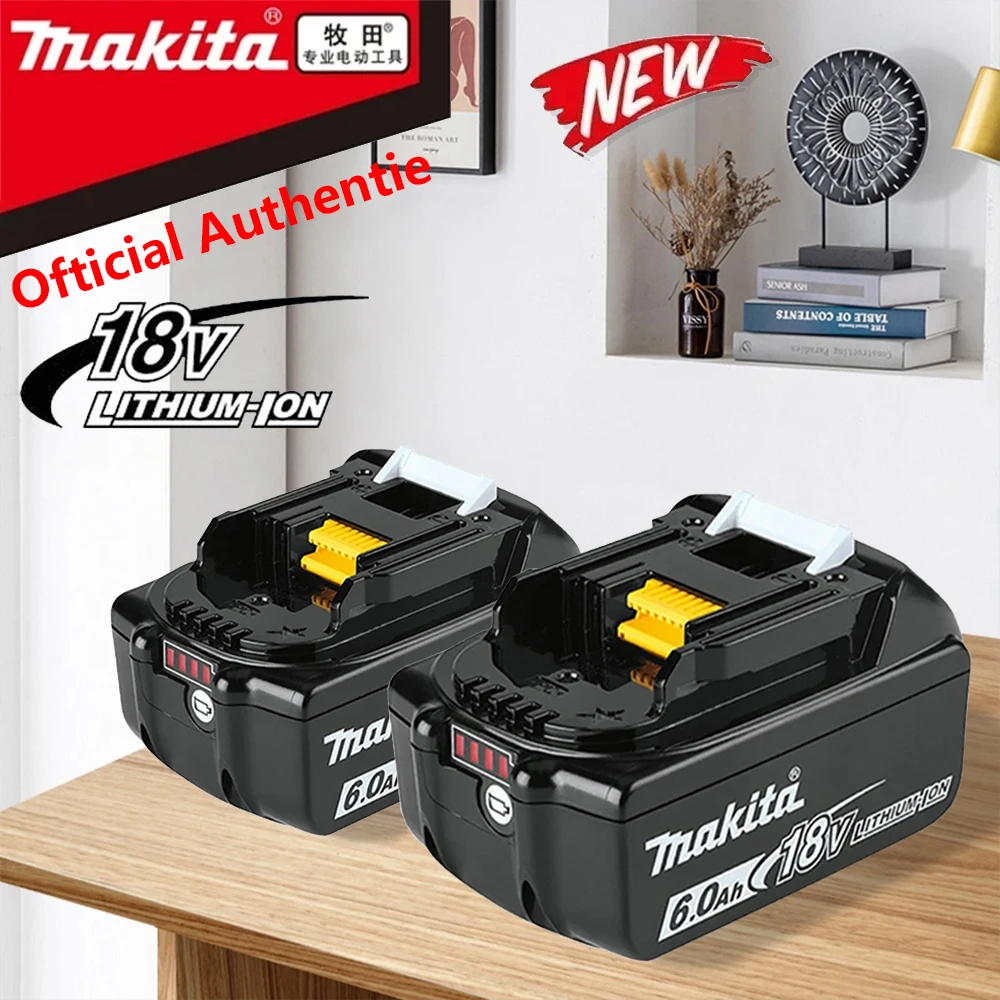 Аккумулятор Makita18v 6 0Ah BL1850b BL1860 BL1830 BL1840 LXT400 для электроинструмента Makita