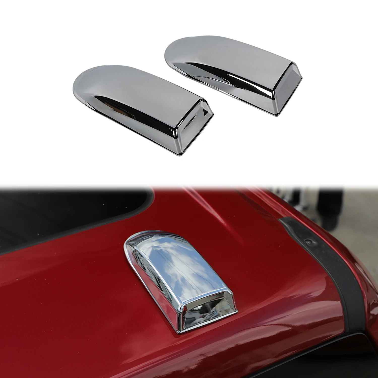 

ABS Exterior Accessories Top Roof Antenna Base Decoration Cover Trim for Ford F150 2021 2022 2023 Car Styling Carbon Fiber