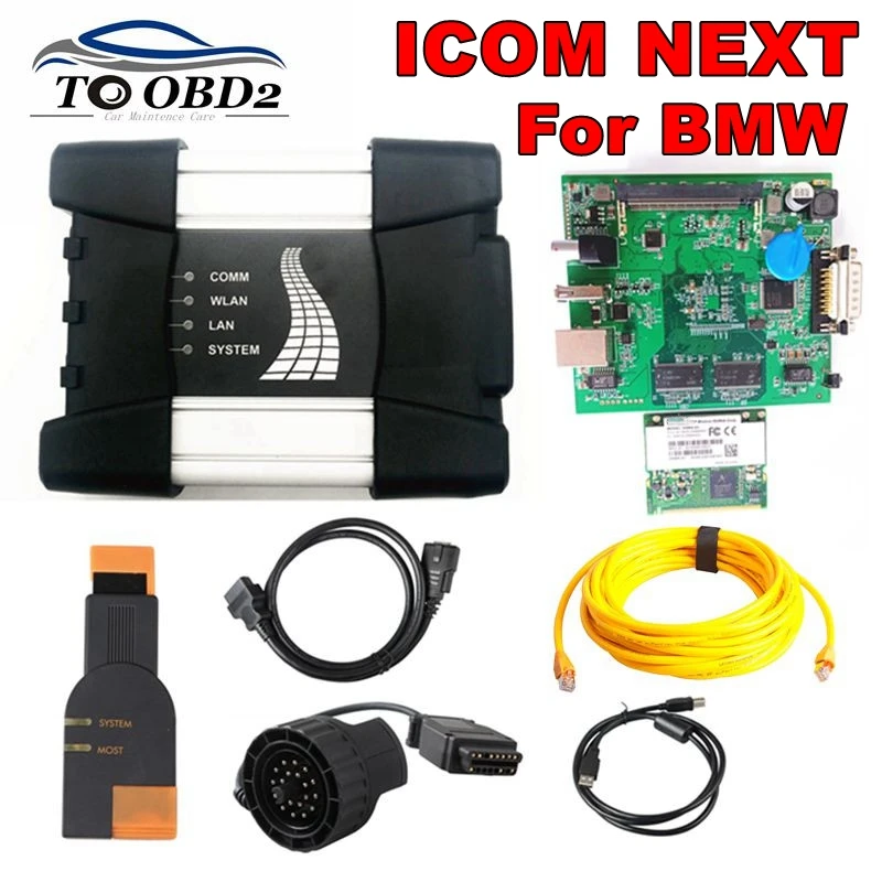Профессиональный инструмент для диагностики автомобиля BMW ICOM A2 ICOM NEXT для BMW A2 + B + C 3 в 1 инструмент для диагностики автомобиля для BMW ICOM-NEXT WIFI Поддержка нескольких языков