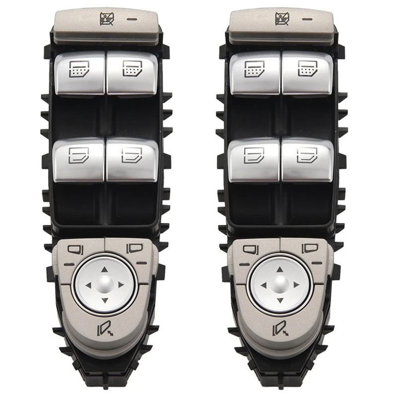 2X переключатель стеклоподъемника ПЕРЕДНЕЙ ДВЕРИ 2229056800/A 222 905 68 00 для Mercedes-Benz C300 C63 C350E C-Class W205 W253 W222 2X переключатель стеклоподъемника ПЕРЕДНЕЙ ДВЕРИ 2229056800/A 222 905 68 00 для Mercedes-Benz C300 C63 C350E C-Class W205 W253 W222