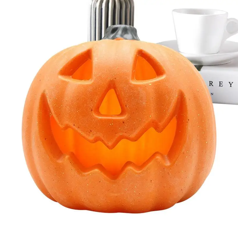 

Фонарь для Хэллоуина, светодиодный фонарь с питанием от батареи, оранжевый фонарь в форме тыквы, фонарь для Хэллоуина, счастливый декор для Хэллоуина