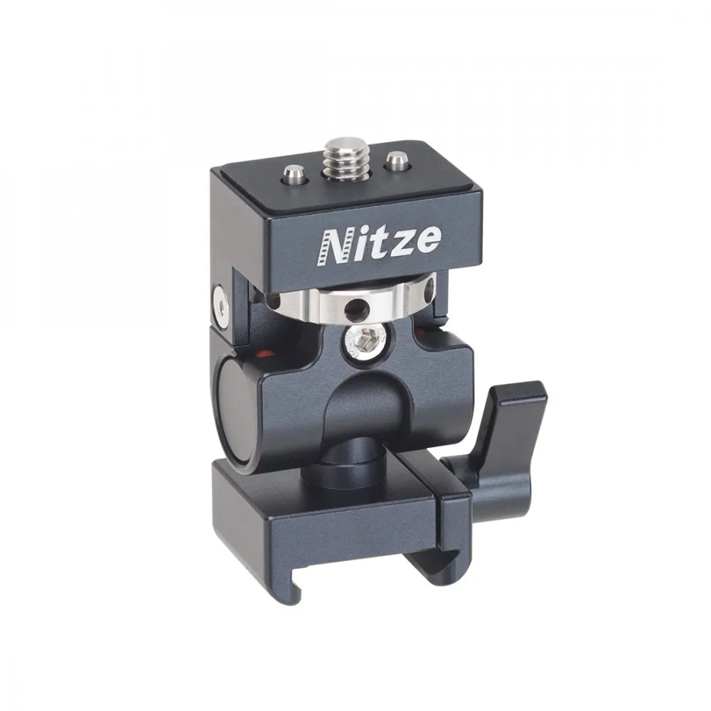 

NITZE ELF SERIES MONITOR HOLDER (NATO CLAMP TO 1/4"-20 SCREW WITH ARRI LOCATING PINS) - N54-G2