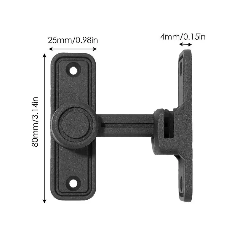 이불 Blokada bramy 90/180 stopni Wytrzymały zatrzask do drzwi stodoły Odporny na zużycie zamek rdzę garażowych