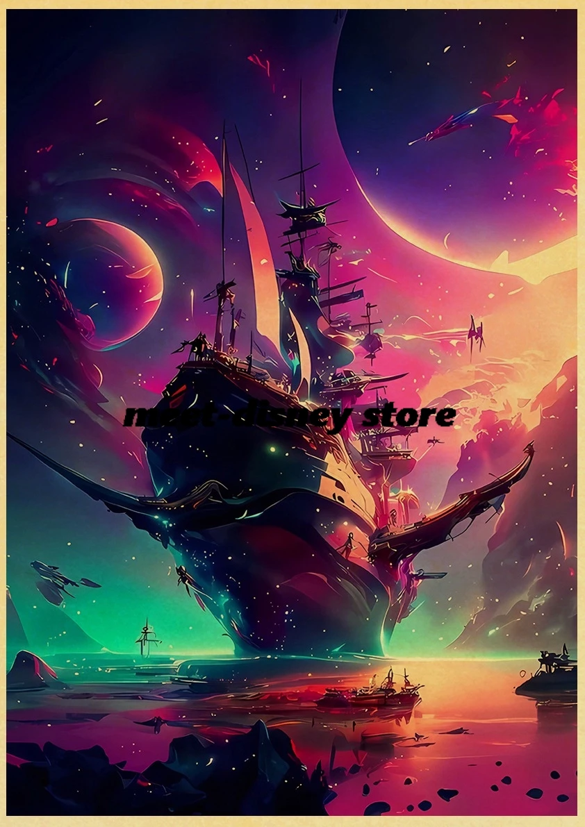 

Плакаты с пиратским кораблем Chambre