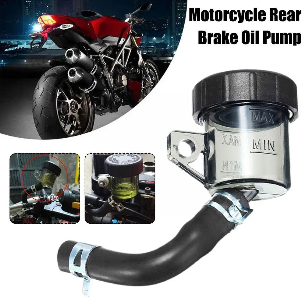 

Motorcycle Brake Clutch Reservoir Fluid Oil Tank Cup Rear Reservoir Pump Fluid Brake Tank Oil Oil U4W9