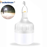 rechargeable camping lantern led lamp bulbs hanging tent light portable hook up lights home decor camping outdoor night light