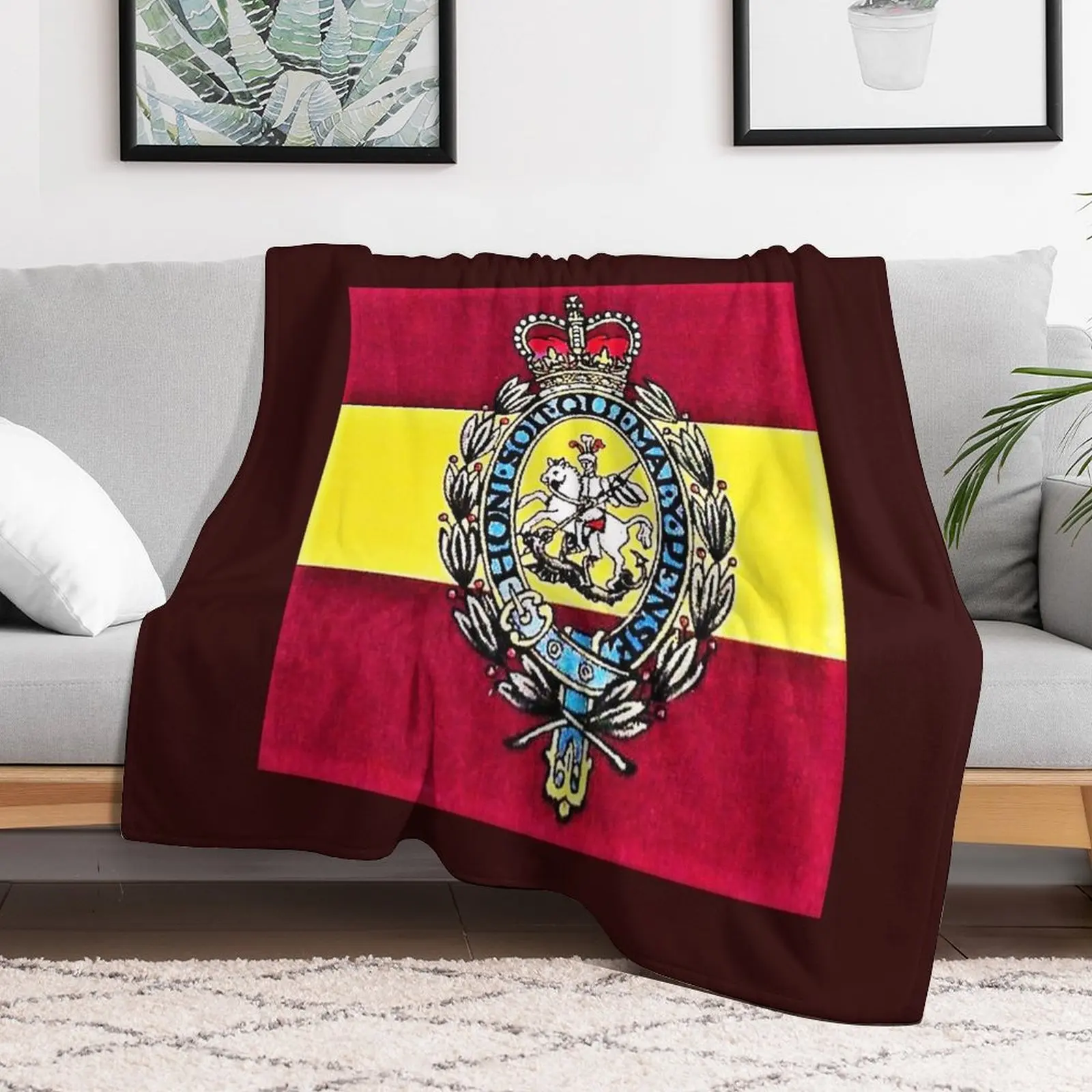Королевский полк фузилеров одеяло мягкие кровати рождественские подарки