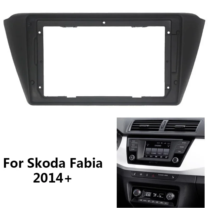 Автомобильный радиоприемник для Skoda Fabia 2014 2015 2016 2017 2018 2019 авто стерео пластиковая