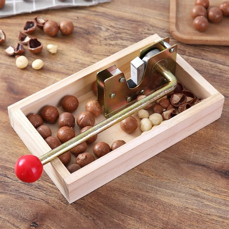 

Heavy Duty Nutcracker Nut Tweezers Macadamia Opener Peeling Machine With Durable Metal Handle For Hazelnuts Almonds