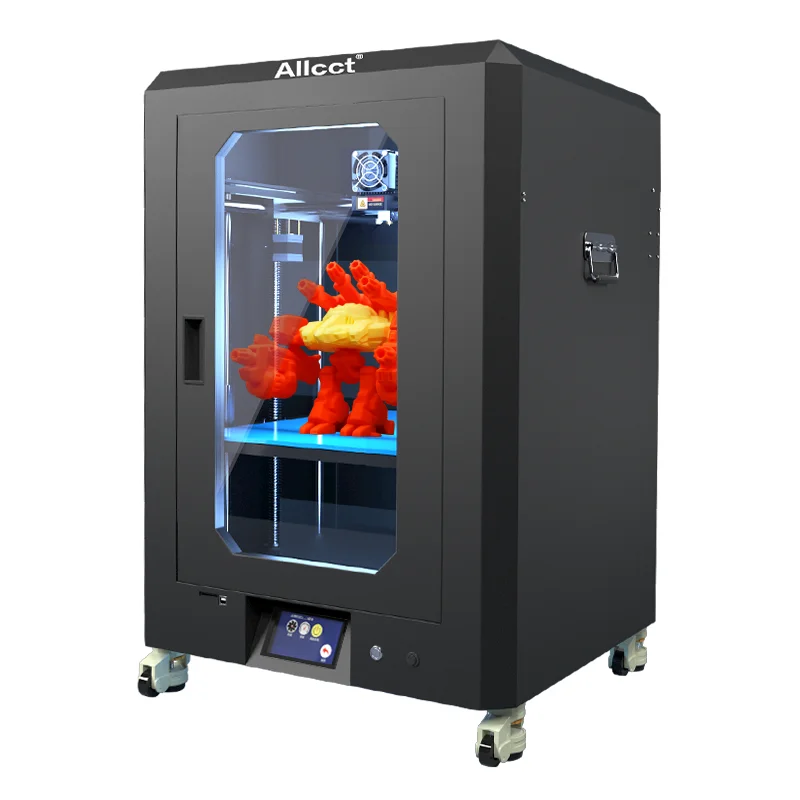 

Промышленный 3D-принтер Allcct FDM, 3D-принтер для быстрого прототипирования, интеллектуальная печать, принтер 3D, Цифровой 3D-Принтер большого разм...