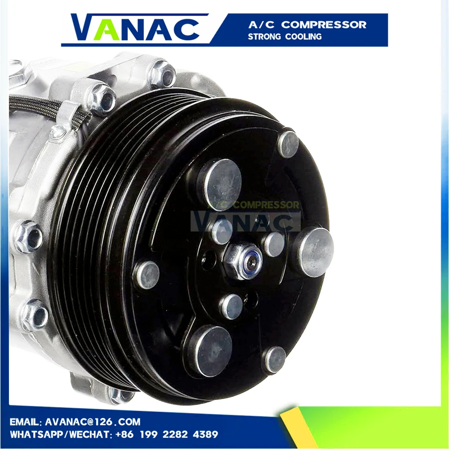 Для sanden sd6v12 Компрессор переменного тока для Opel Combo Agila Corsa C 13106850 13197538 4706817 8ФК 351334151