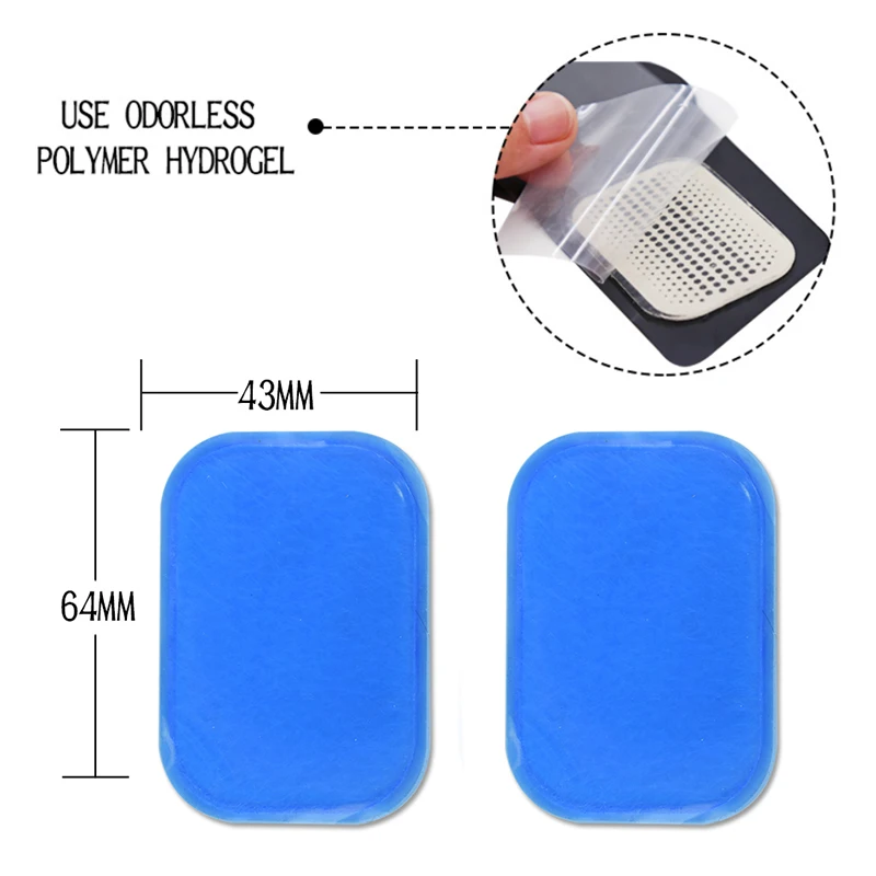 Гелевые подушечки EMS для брюшного пресса 10/20 шт