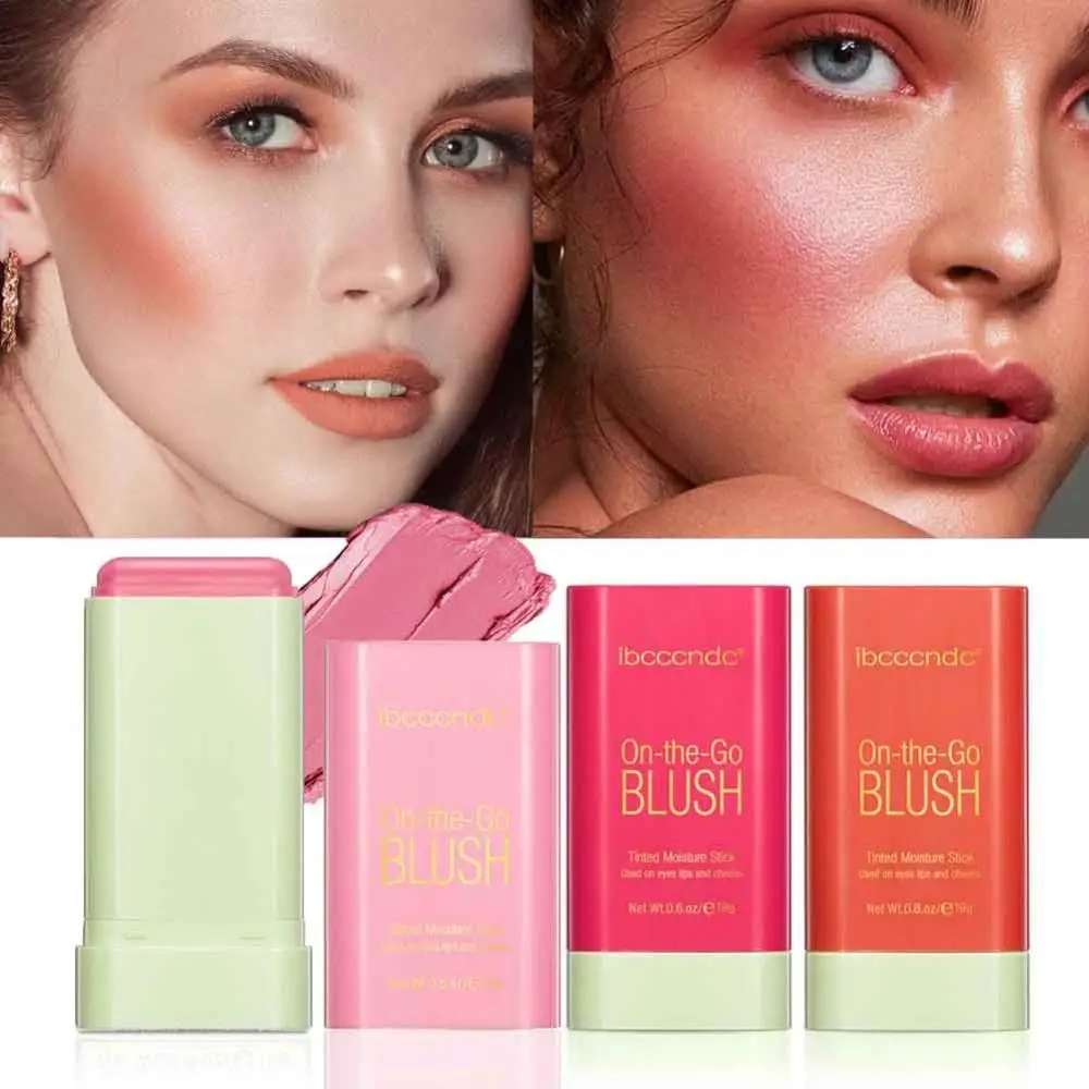 

Cosmetic Plaster Blush Facial Contour Eye Shadow Women Liquid Blush Cheek Blush Stick Blush Gel Cream Cheek Tint