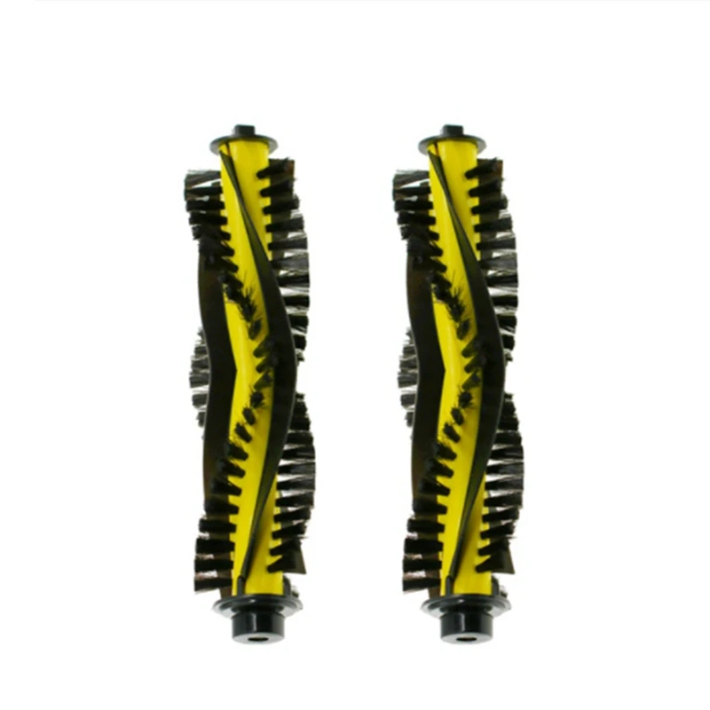 

2Pcs Roll Brush for NEATSVOR VSLAM-811GB/911SE Robot Vacuum Cleaner Accessory Replacement Kit