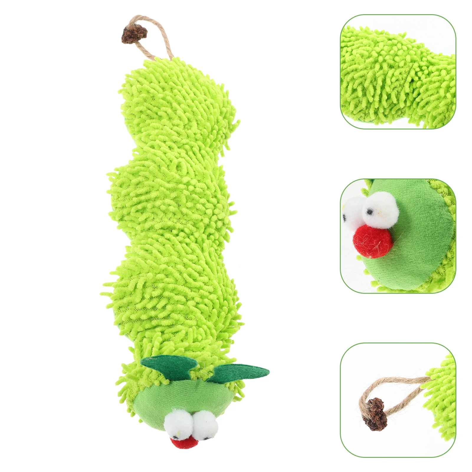

Cat Toy Pet Plush Caterpillar Pillow Catnip Cat Toy Interactive Pet Supply
