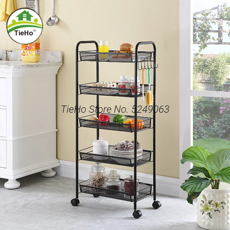 

Fruit Basket For Kitchen 5 Tier Vegetable Produce Storage Holder For Countertop Metal Multipurpose Rack For Veggies