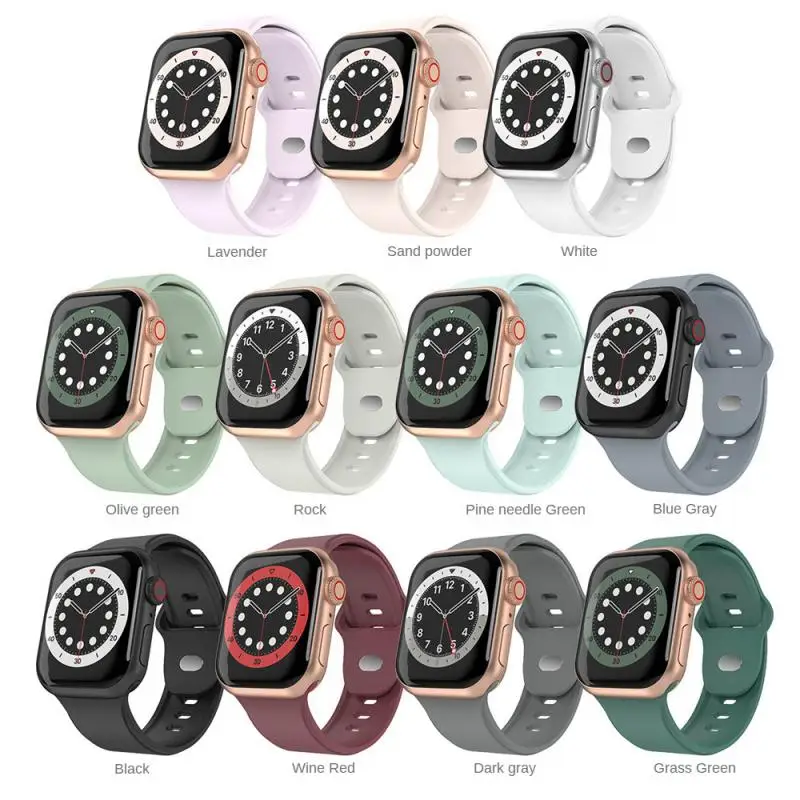 

Replacement Bracelet Silicone Strap for iphone Watch Lite band Global Version watchband Smart Accessories Wearable Devices