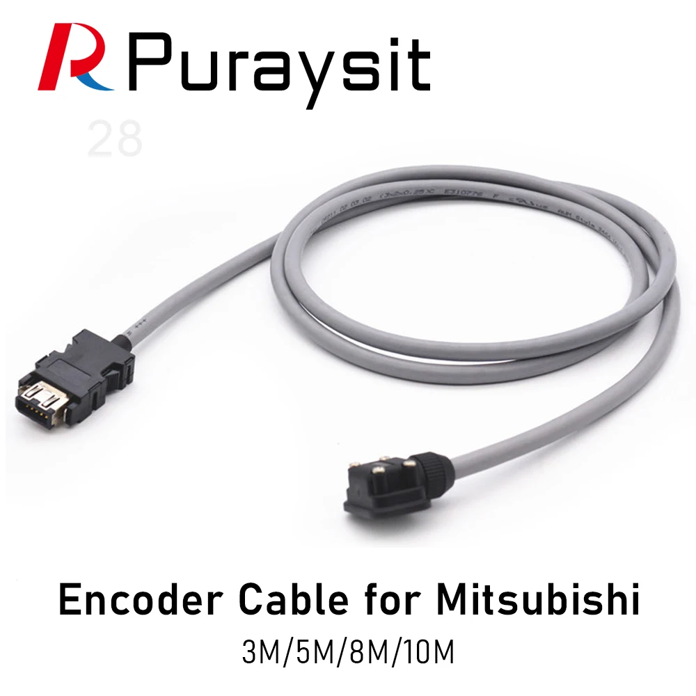 Серводвигатель Puraysit, кабель энкодера, фотолампа для Mitsubishi