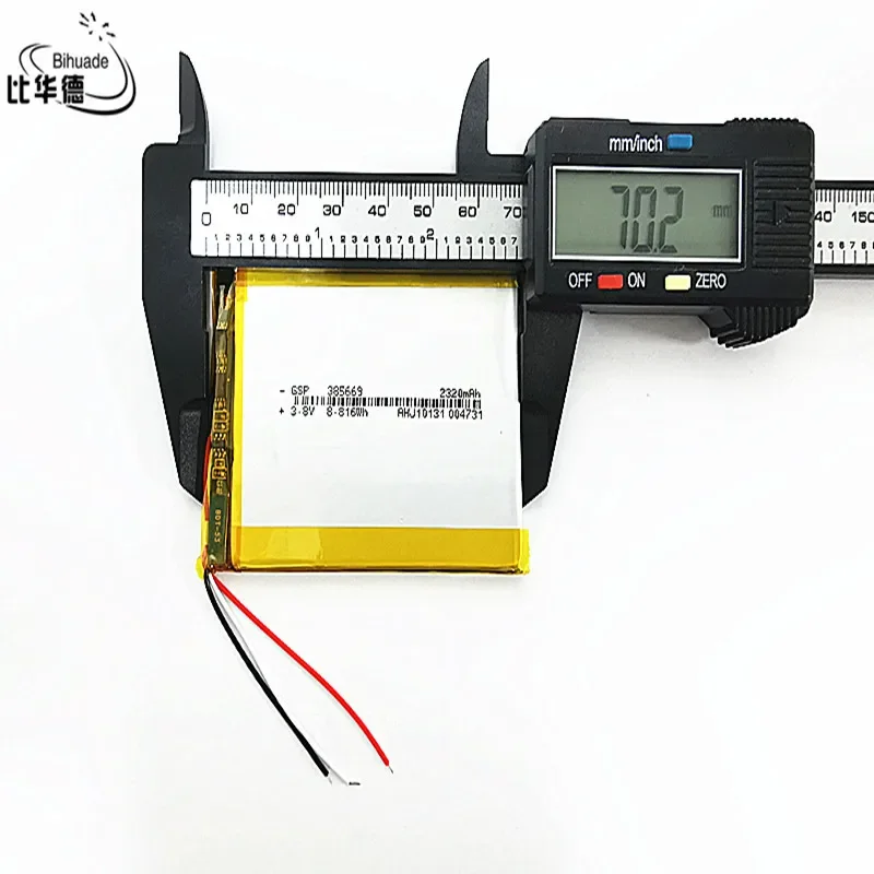 Литий-ионный аккумулятор 3 8 В 2320 мАч