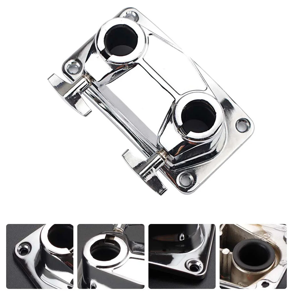 

Double Holes Metal Connecting Clamp Holder Bracket for Percussion Drum