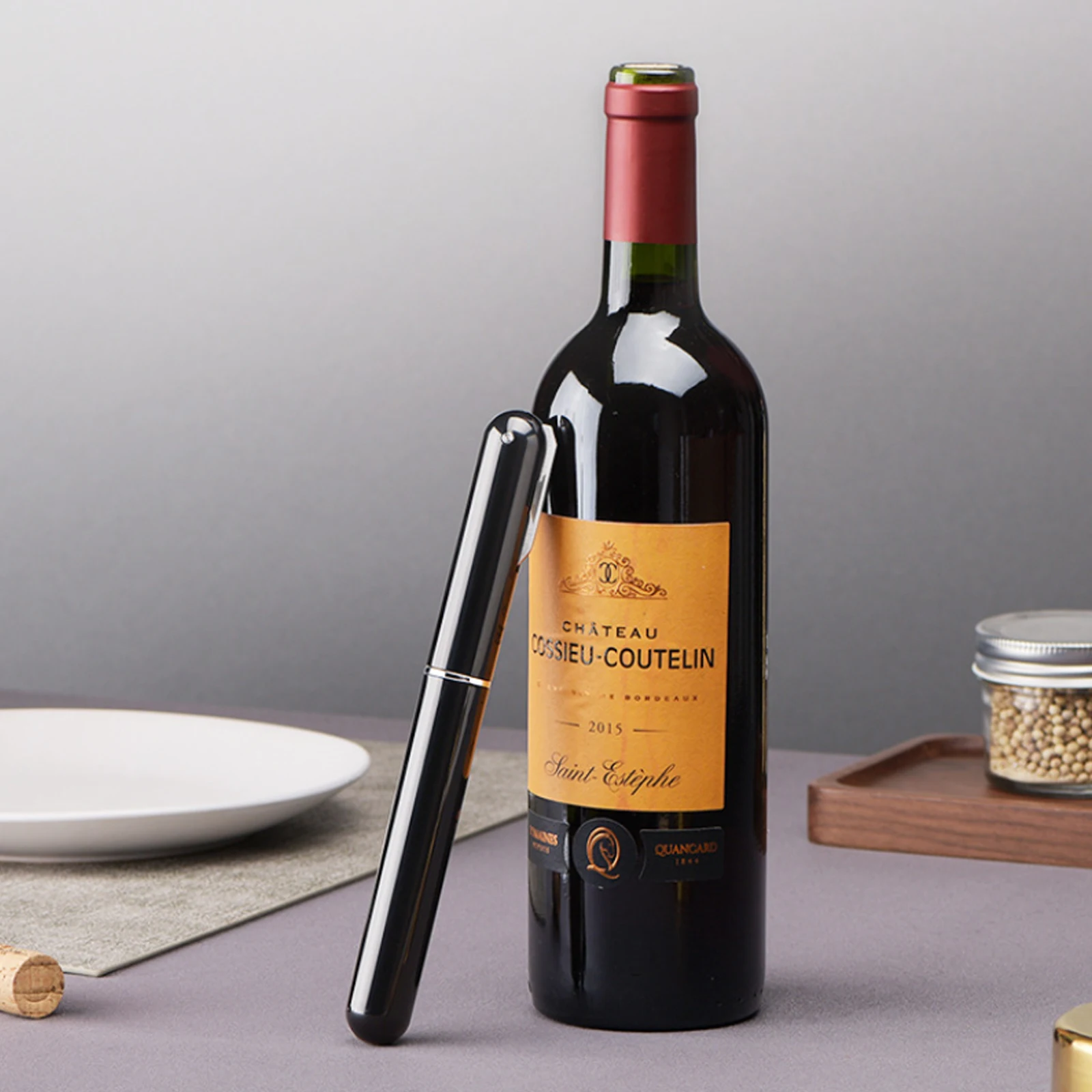 Новинка 2022 пневматический штопор портативный в форме ручки открывалка для