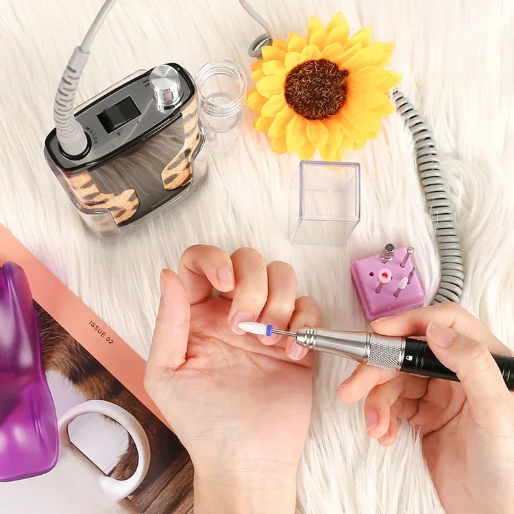 Мощный крутящий момент 35000 Φ электрическая дрель для ногтей перезаряжаемая Belle