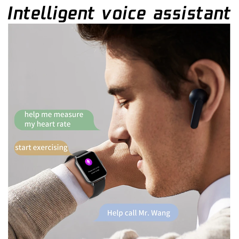 Смарт-часы мужские/женские с Bluetooth водостойкие IP67 |