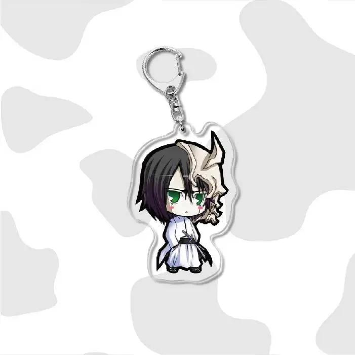 Новинка брелок для ключей из аниме отбеливатель фигурки косплея Aizen Sousuke Ulquiorra Cifer