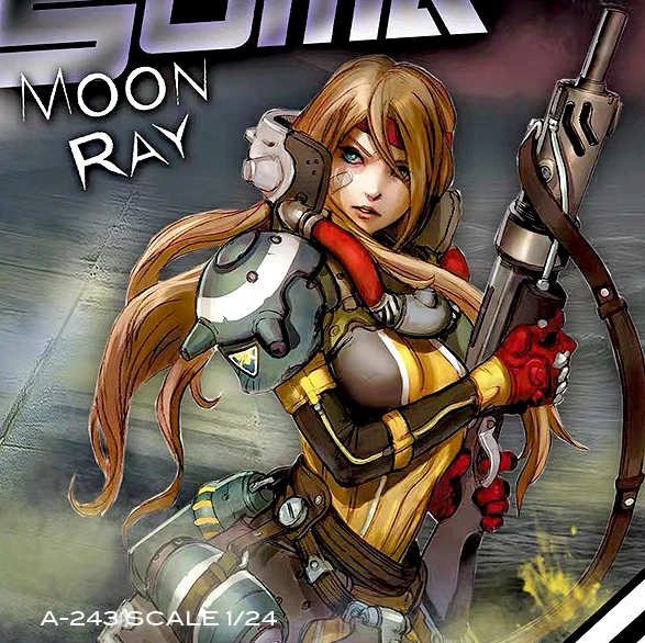 

1/24 Resin model kits figure beauty colorless and self-assembled A-243