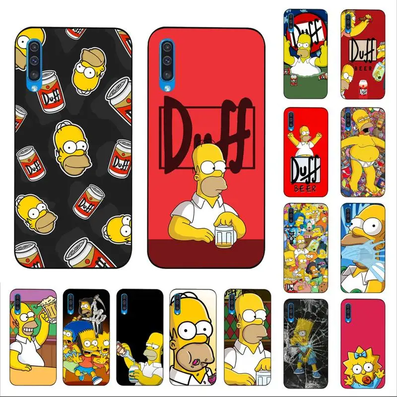 

Disney The Simpsons Phone Case for Samsung A51 01 50 71 21S 70 10 31 40 30 20E 11 A7 2018