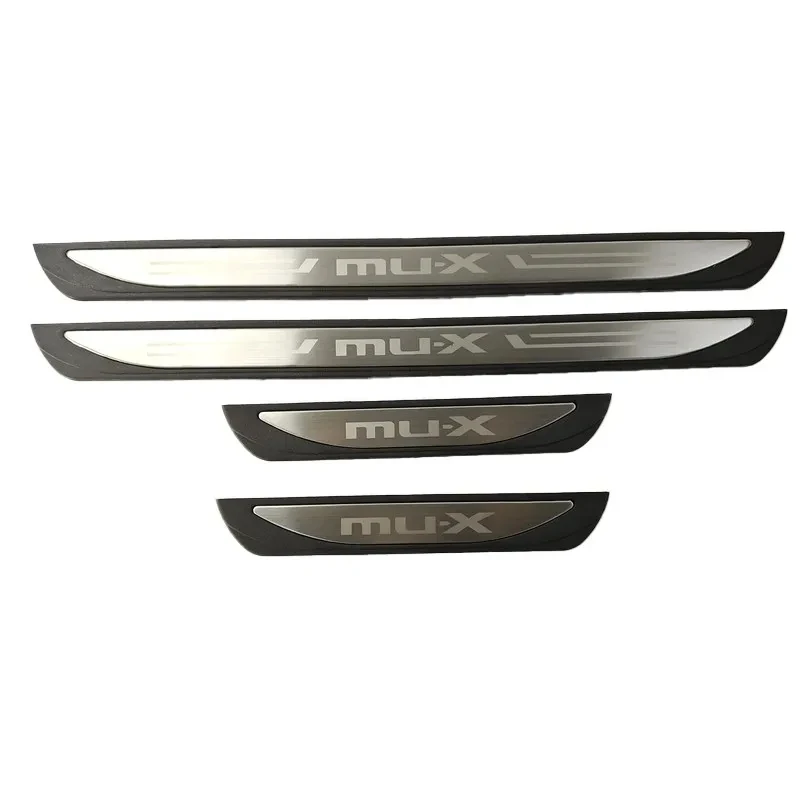 

4 шт./партия, накладки на пороги двери из нержавеющей стали