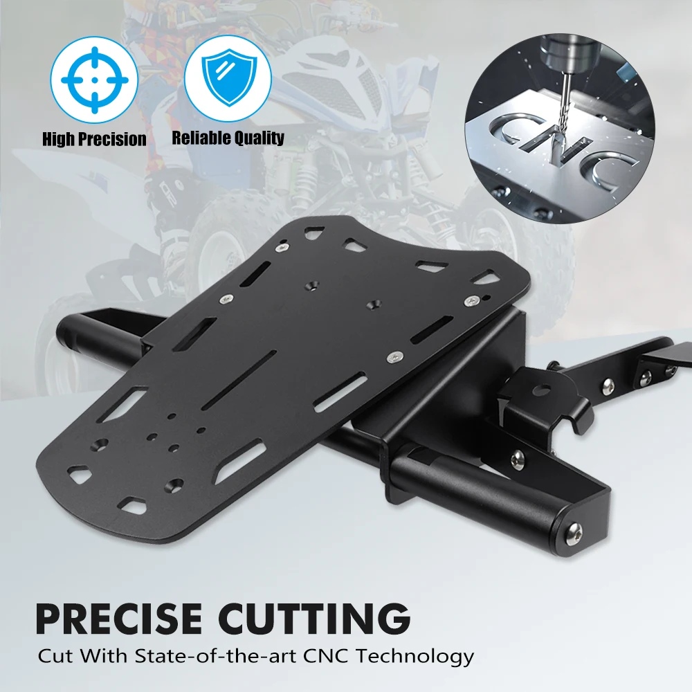 ATV 52mm*35mm Rear Luggage Rack Bracket For Yamaha Raptor 700 YFM700 Raptor 700R YFM700R YFM Replacement Accessories NICECNC